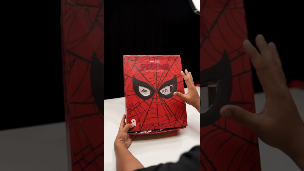 I Unboxed Exclusive Spider Man Shoe #Shorts #Viral