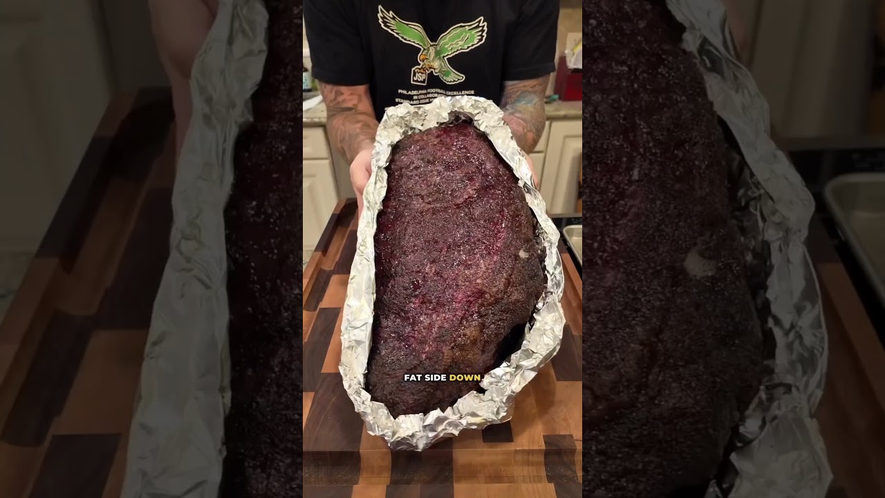 This Brisket took me 24 Hours #shorts #brisket #bbq