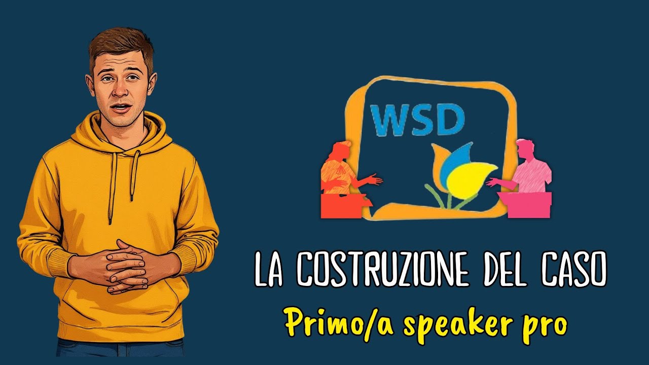Il primo intervento PRO: costruzione del caso e argomentazione.