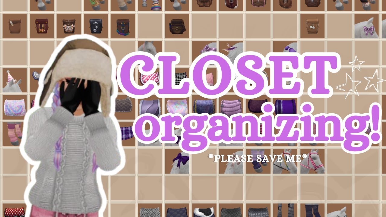 Organize My Closet with Me! ♡ | Star Stable Online
