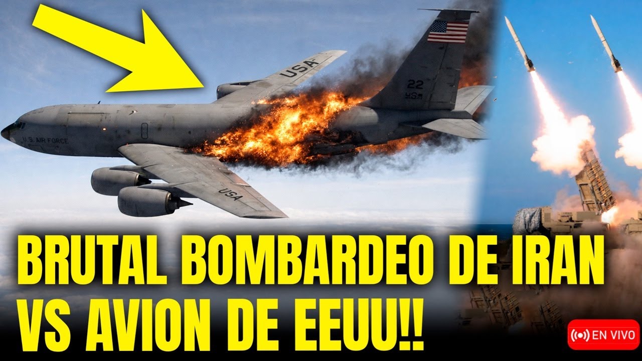 🚨 IRAN DESATA EL INFIERNO Y DERRIBA AL KC-135! AVIÓN DE EEUU EN LLAMAS! BAJAS CONFIRMADAS!