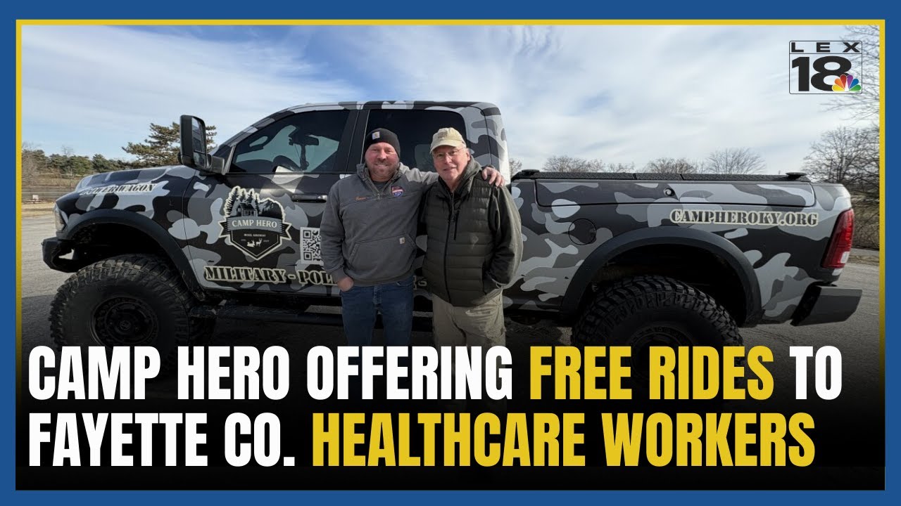 Camp Hero offering free rides to Fayette Co. healthcare workers during storm