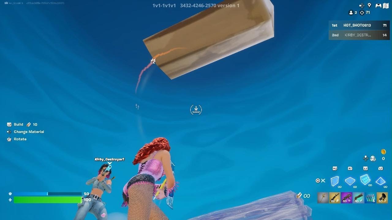 Fortnite 1v1 vs my brother
