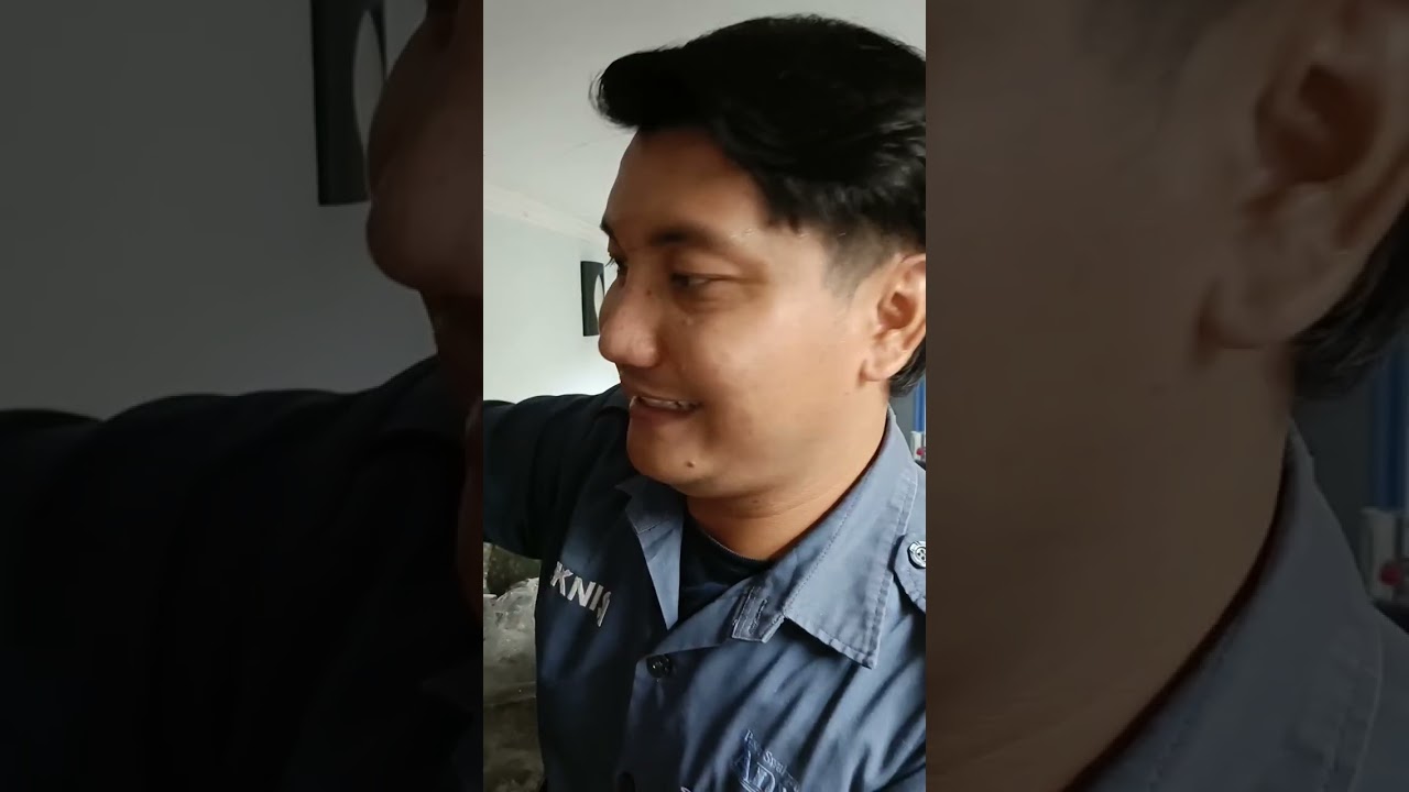 Menemani Bang Mondrod bersihkan AC