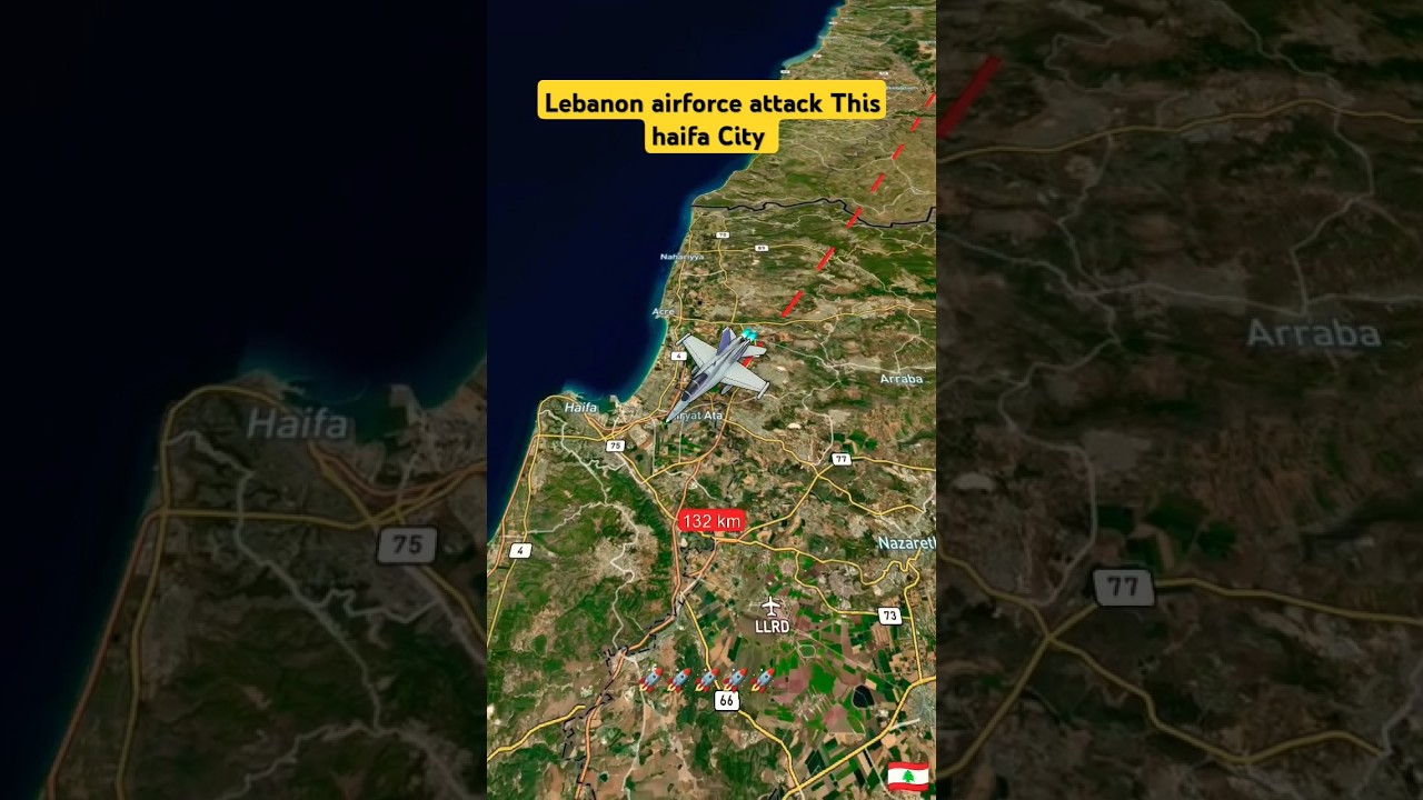 Lebanon airforce attack This Haifa City #lebanon #haifacity #flight #attack #helicopter #haifakitche