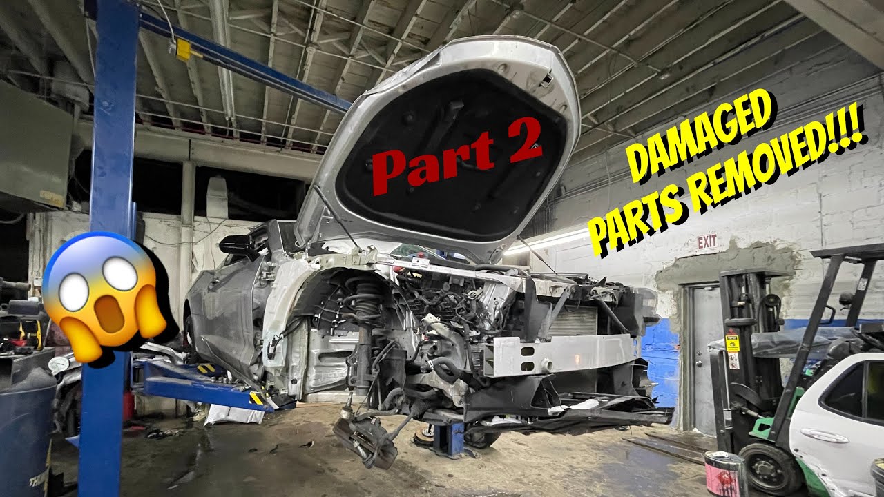 REBUILDING A WRECKED 2017 CHEVY CAMARO 2SS (PART 2)