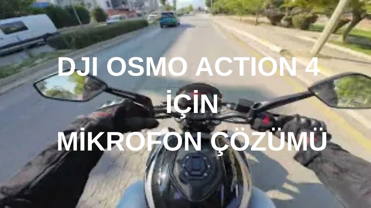 DJI Osmo Action 4 Mikrofon Sorunu Çözümü | Samsung Akg Motovlog İçin Uygun mu ?