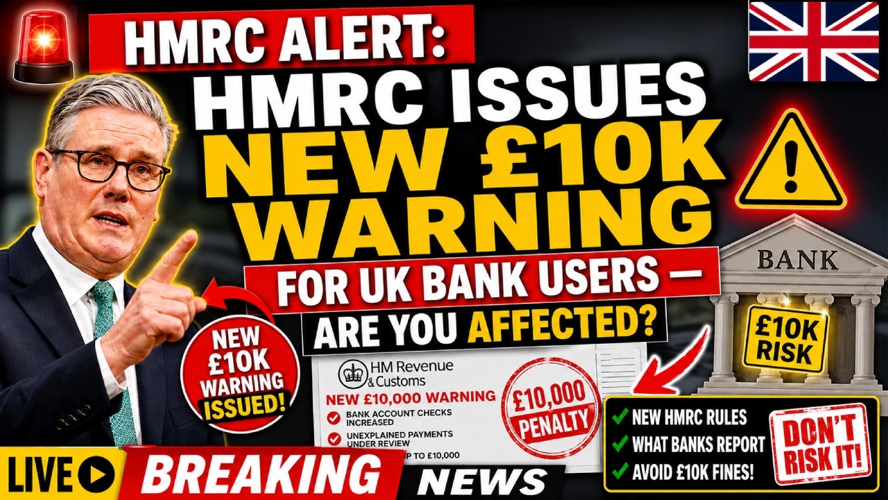💷 HMRC выпустила новое предупреждение о лимите в &pound;10 000 для пользователей банков Великобритании ...