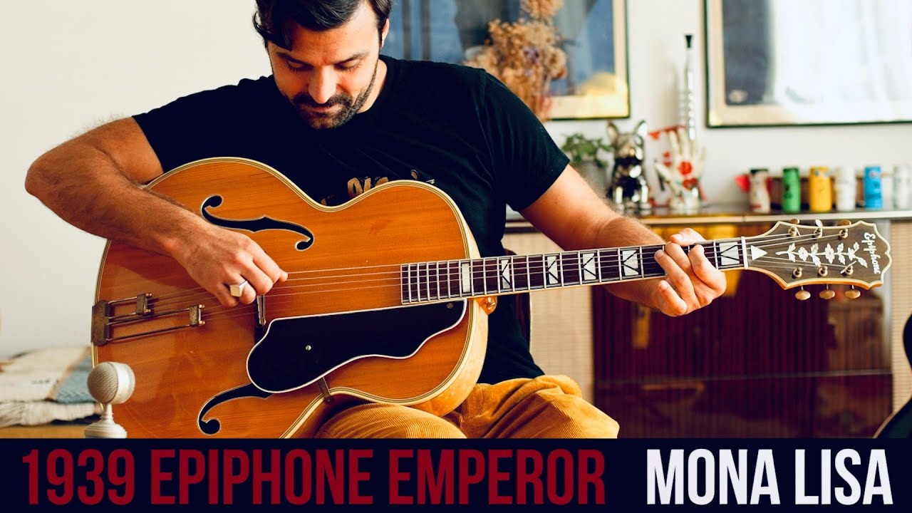 Nat King Cole's Mona Lisa - 1939 Epiphone Emperor