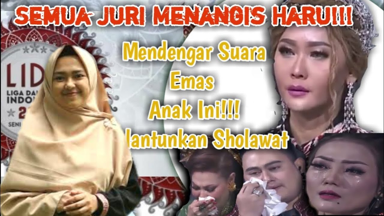 JURI LIDA INDOSIAR 2021 HUJAN AIR MATA - Peserta Santri Ini Bawakan Lantunan Sholawat Nabi (parody)