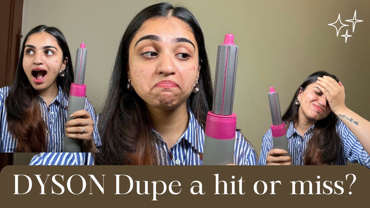 Я попробовал Dyson Airwrap Dupe всего за 1500 рупий, и он работает лучше? | Пожалуйста, посмотрит...