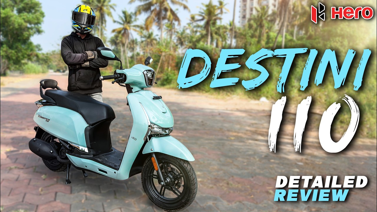 HERO DESTINI 110 | DEATILED MALAYALAM REVIEW