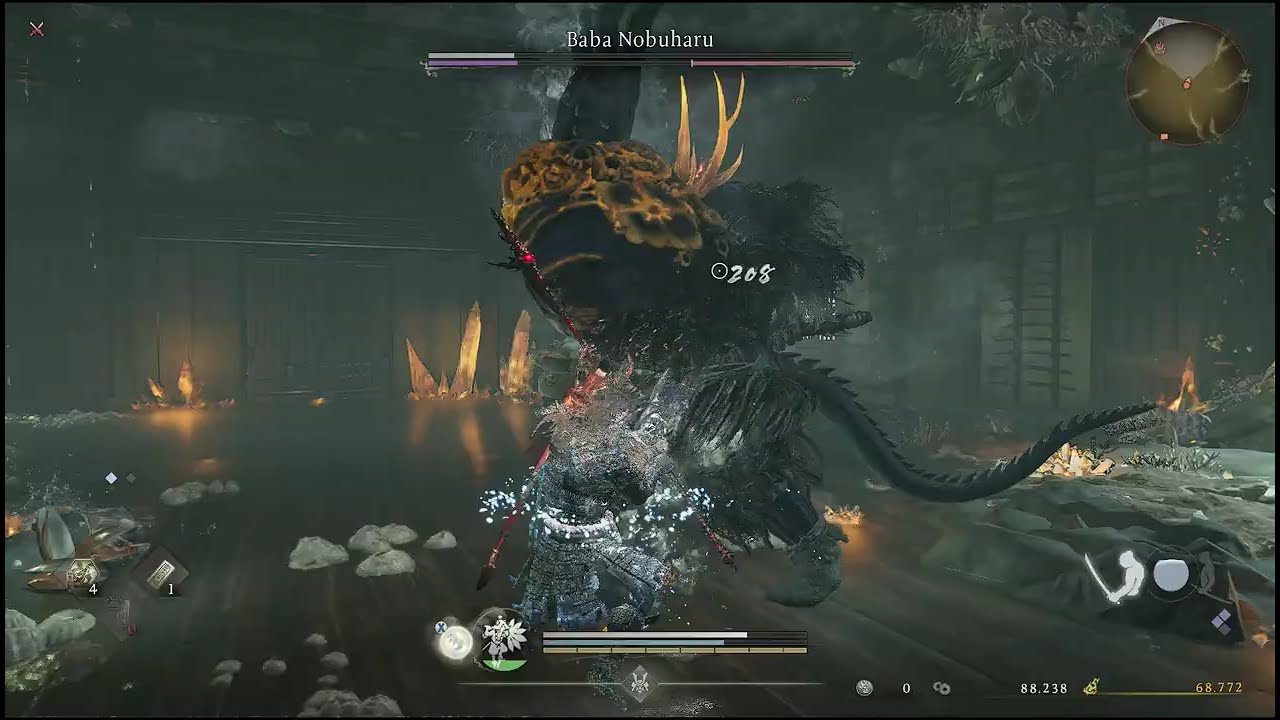Nioh 3 como derrotar Baba Nobuharu muito dificil