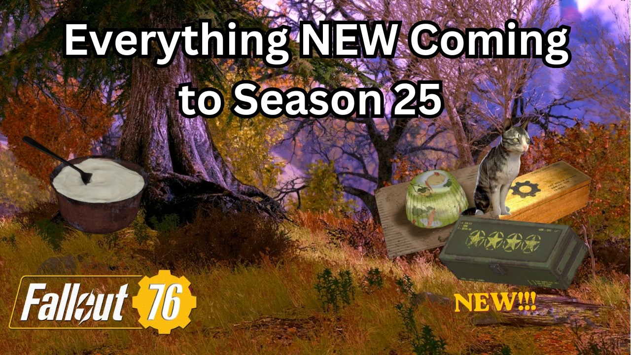 Everything NEW Coming to Season 25 of Fallout 76