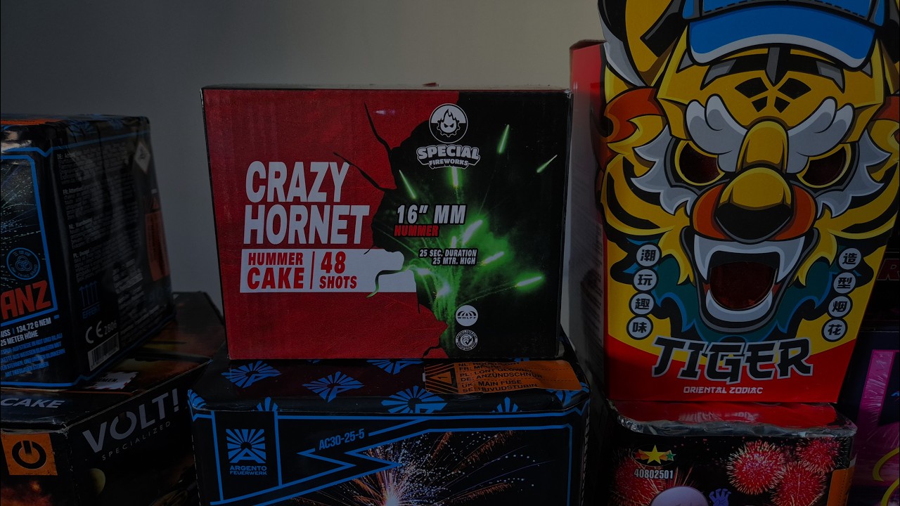 CRAZY HORNET | WOLFF | 48 SHOTS | STRAATFILMPJE | VUURWERK [4K]