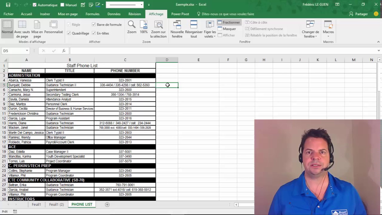Les Fonctions de Texte dans EXCEL