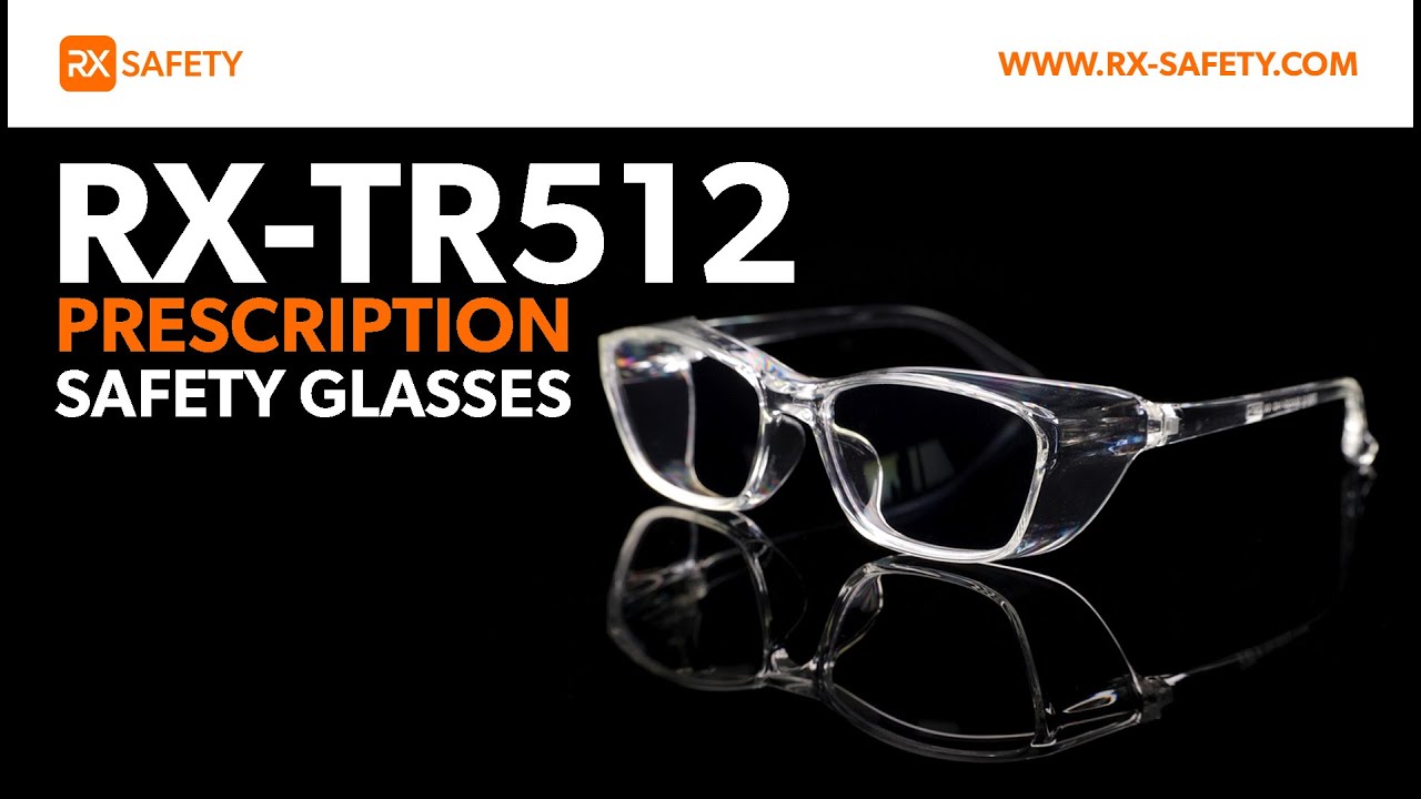 RX-TR512 Prescription Safety Glasses | ANSI Z87+ | 6 Colors! | RX Safety
