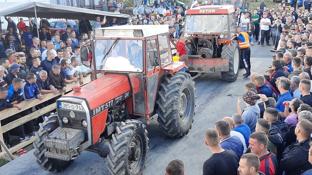 IMT 577 vs Zetor 7245 traktorijada Knezevo 2022