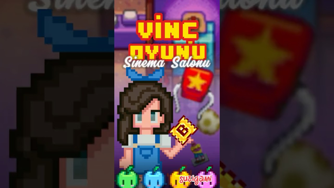 VİN&Ccedil; OYUNU - SİNEMA SALONU | #stardewvalley #shorts