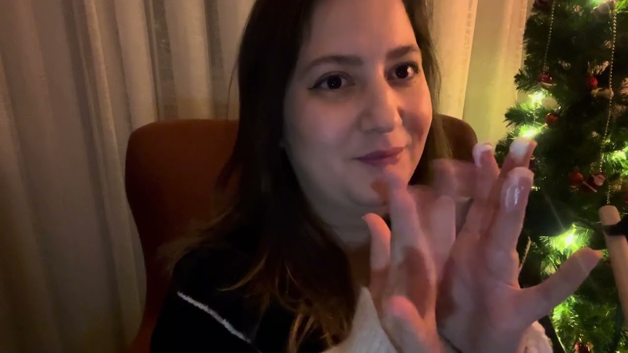 ASMR TÜRKÇE | Uyumadan önce cilt bakımını yapıyorum | Uykuya gönderiyorum | Fısıltı ve TAPPİNG 