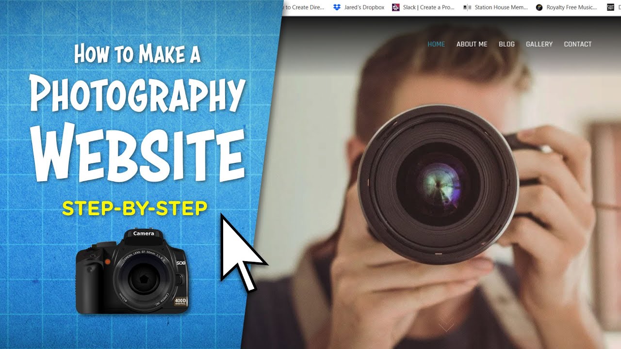 How to Make a Photography Website | Step-By-Step For Beginners