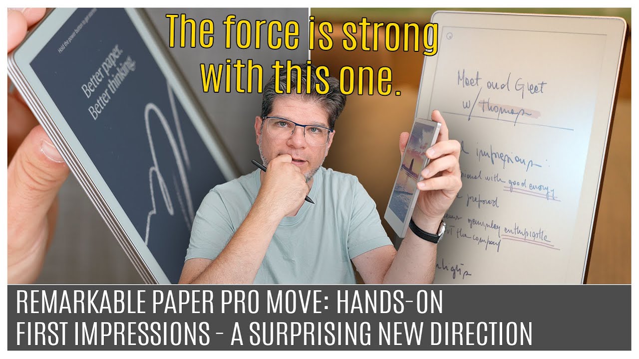 reMarkable Paper Pro Move: Hands-On First Impressions, A Surprising New Direction