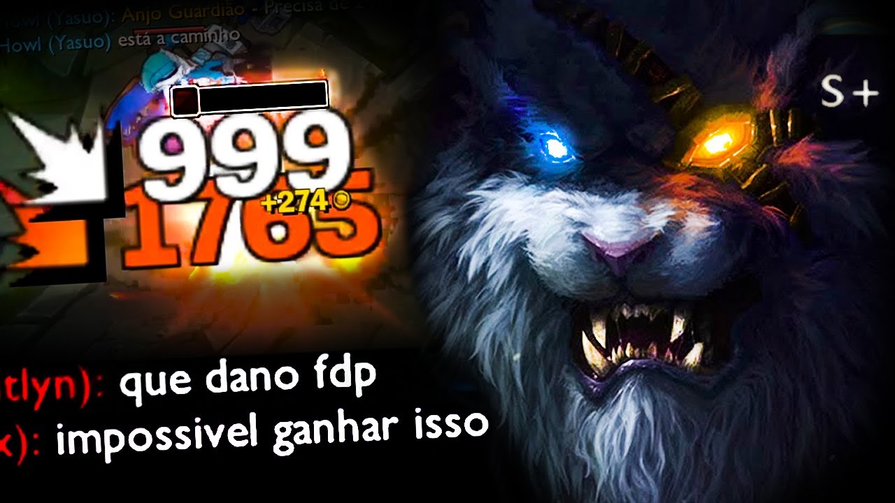 COMO VC É BOM KKKK RENGAR 1 HIT TILTANDO GERAL!