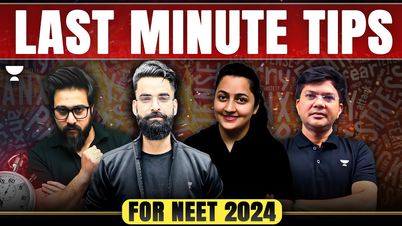 Last Minute Exam Tips | NEET 2024 | Bounce Back | Unacademy NEET English