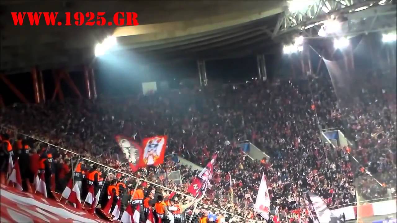 Ολυμπιακός Manchester Πανηγυρισμοί πρώτου goal 7
