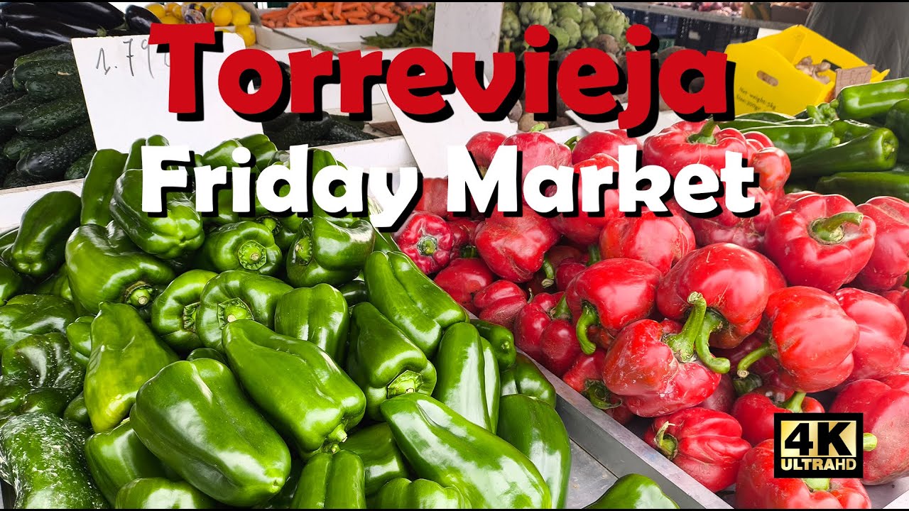 Torrevieja Friday Market 🇪🇸 | Real Food Prices & Local Shopping (Spain 2026)