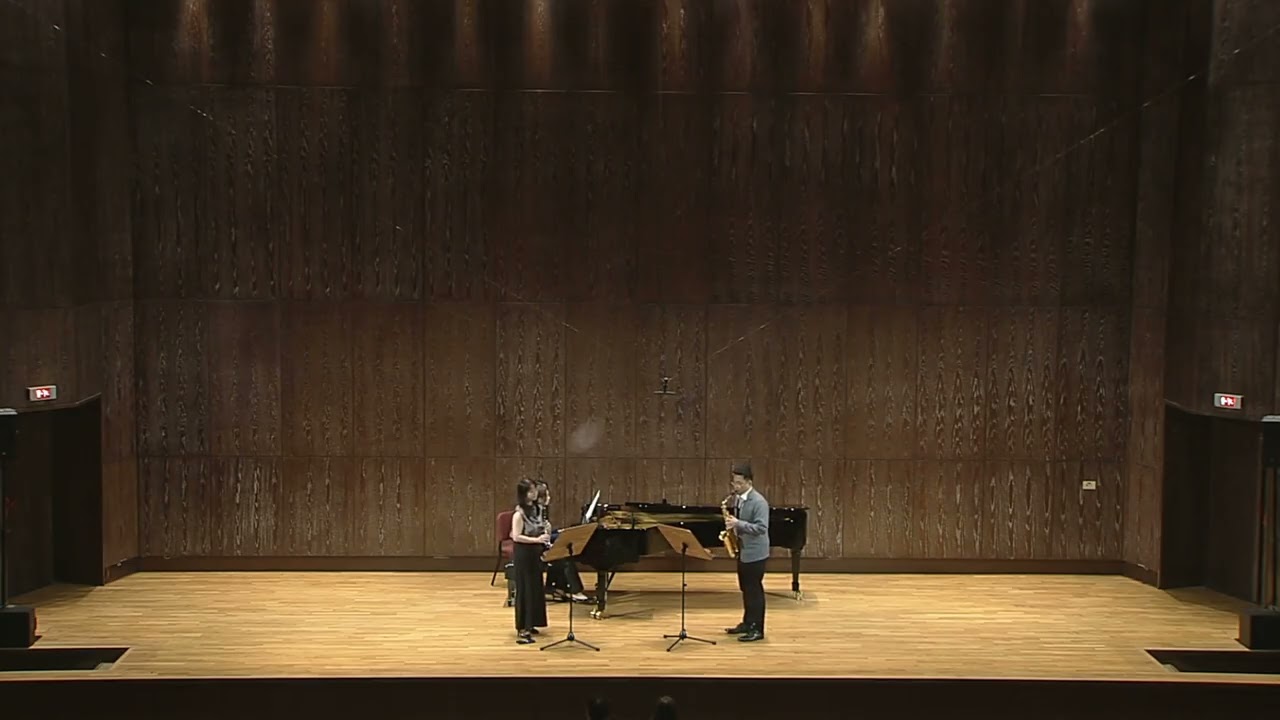 JEAN-BAPTISTE SINGELÉE: DUO CONCERTANTE,OP.55 arranged for clarinet, alto saxophone and piano