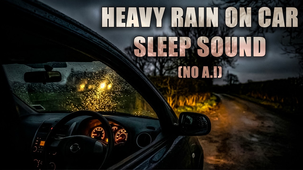 POV: You’re Parked in a Rainstorm and Everything is Okay | 1 Hour