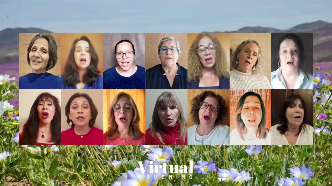 La jardinera - Violeta Parra - Arr William Child - Coro Virtual Femenino