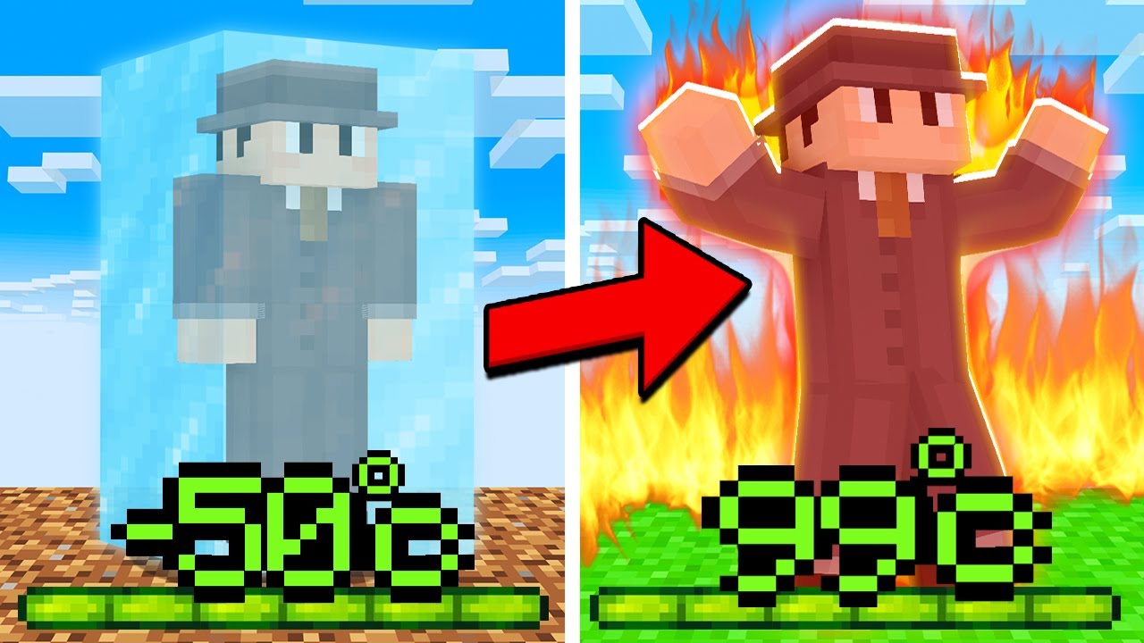 MINECRAFT, ALE M&Oacute;J EXP TO TEMPERATURA!