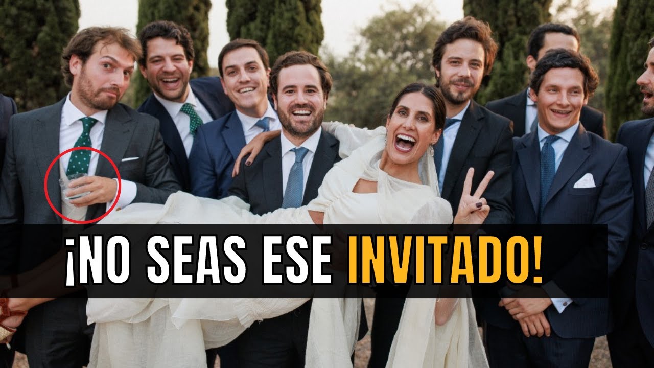 CONSEJOS para invitados de BODA - ¡Sé un INVITADO de lujo!