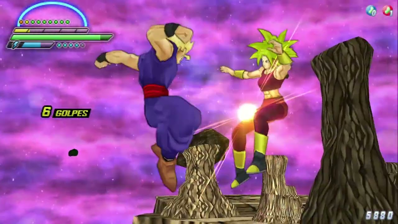Dragon Ball Z  Tenkaichi Tag Team Gohan vs Kefla