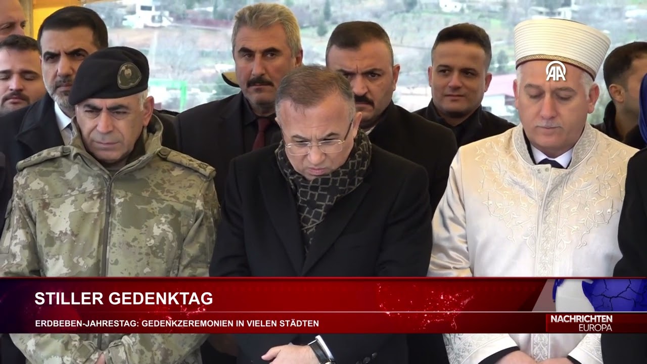 🚨 Jahrestag Der Erdbeben: Türkei Gedenkt In Stiller Einheit