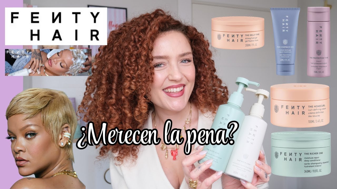 💥Probando Fenty Hair en cabello rizado 🤔¿Merecen la pena?