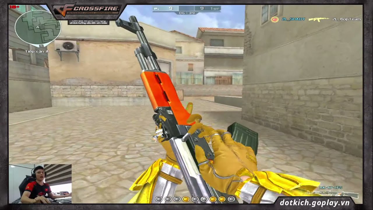 Đột Kích Trong Tầm Ngắm : Streamer Shady hướng dẫn sử dụng AK47_CFS !