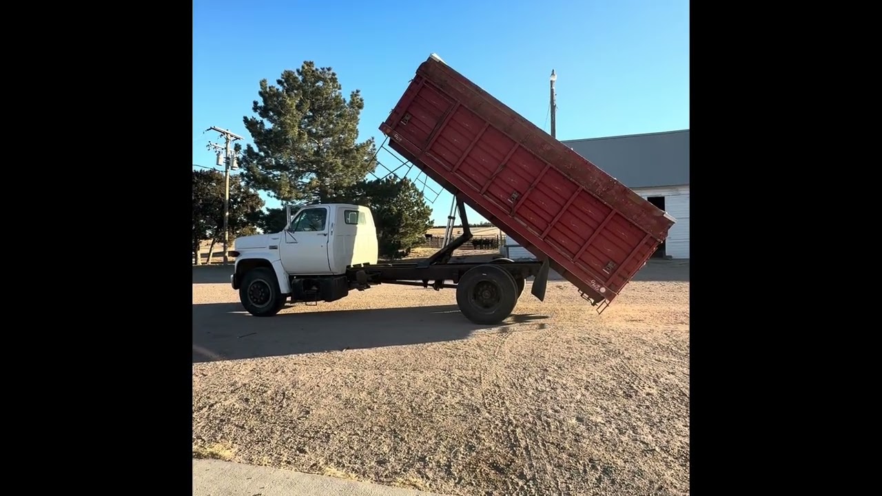 GMC 6500 Grain Truck lot #6 selling on our 2026 Spring Online Consignment Auction