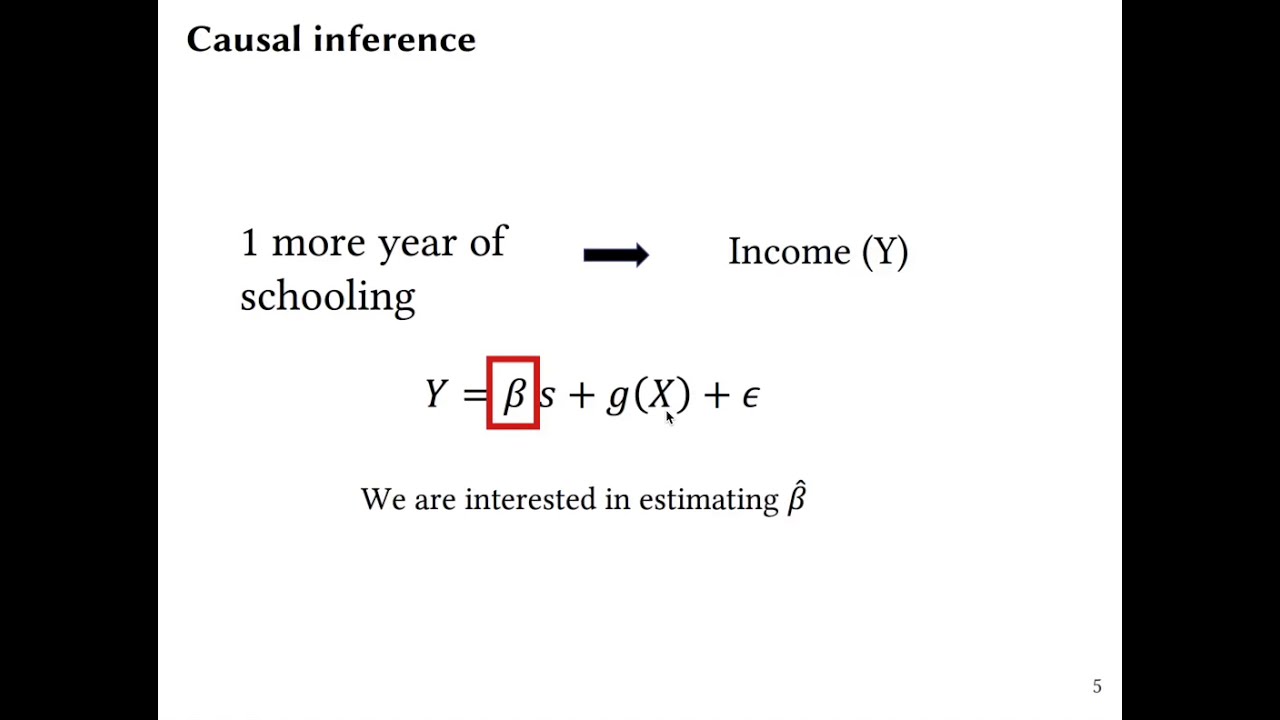 Prediction vs Inference
