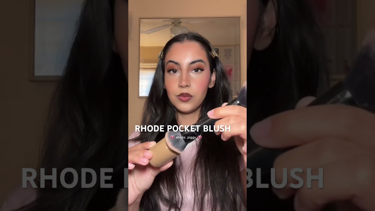 Rhode pocket blush in shade piggy 🐽 