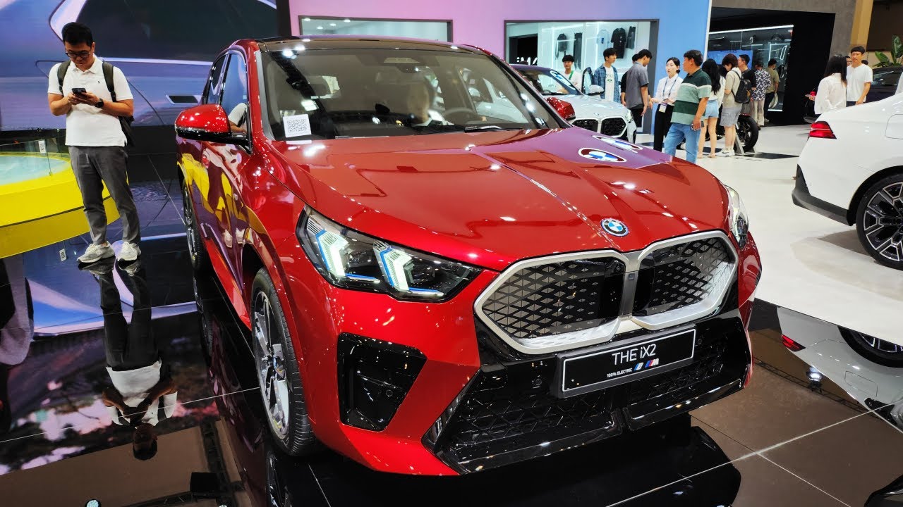 2025 BMW iX2 eDrive20, Этот автомобиль положит конец Audi Q4 e-tron? Обзор интерьера и экстерьера