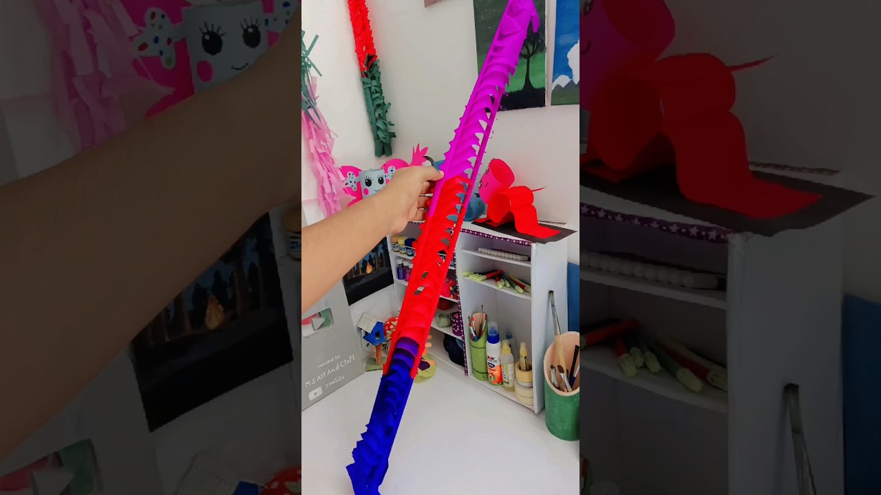 decoration craft kaise banaen#diy #papercraft #craft #art #handmade #trending #subscribe