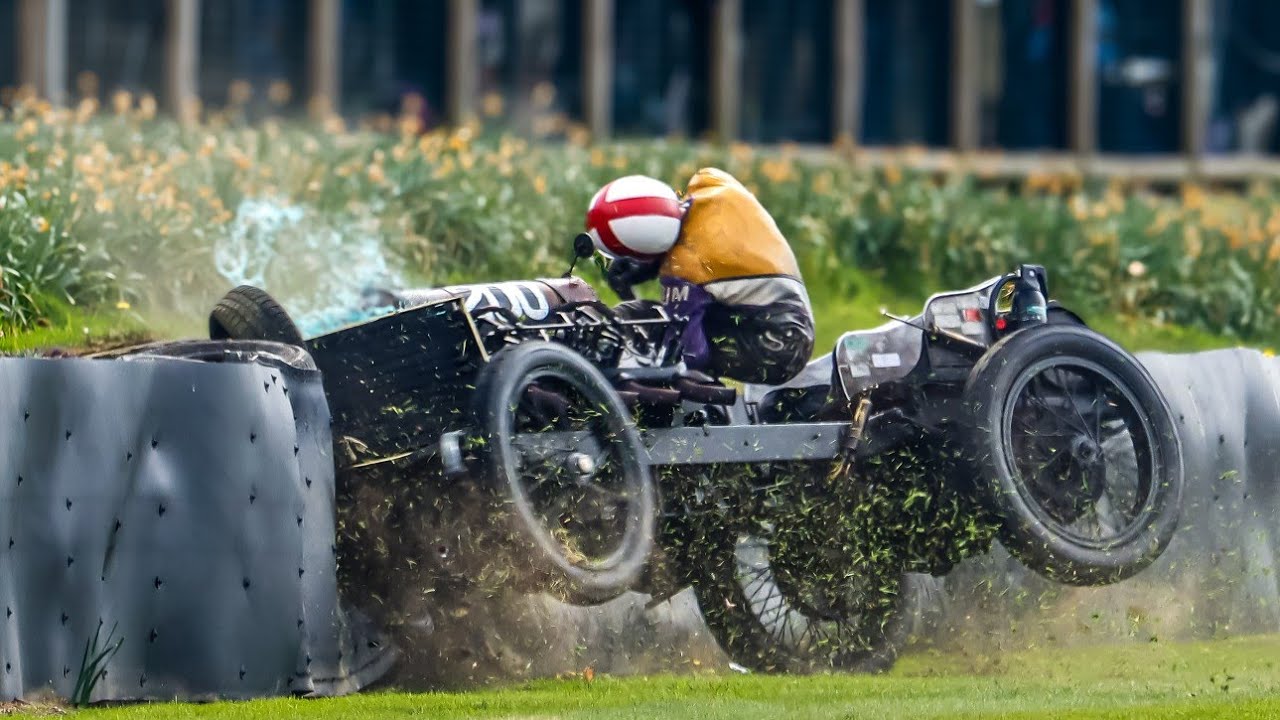 82nd Goodwood Members Meeting - S.F. Edge Trophy Part 1 & 2 Edwardian Racers Fiat S76, Darraq 200hp