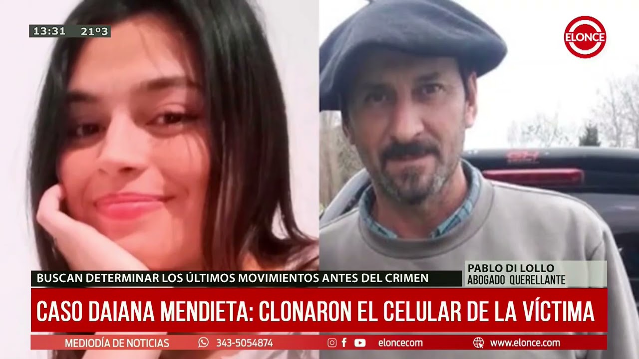 Caso Daiana Mendieta: Clonaron el celular de la v&iacute;ctima - Elonce