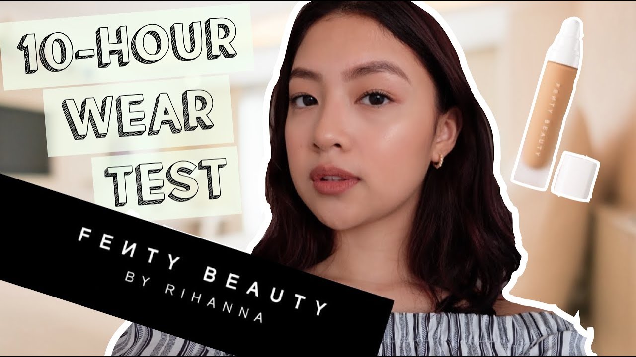 FENTY BEAUTY FOUNDATION 10-HOUR WEAR TEST (Philippines)