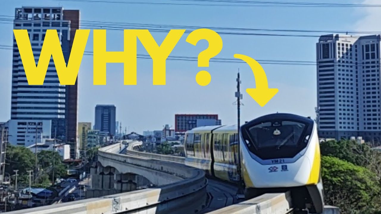 Why monorail? The story behind the Thai monorail Yellow and Pink lines