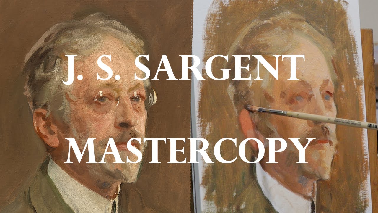 How I Copied this John Singer Sargent Portrait Painting