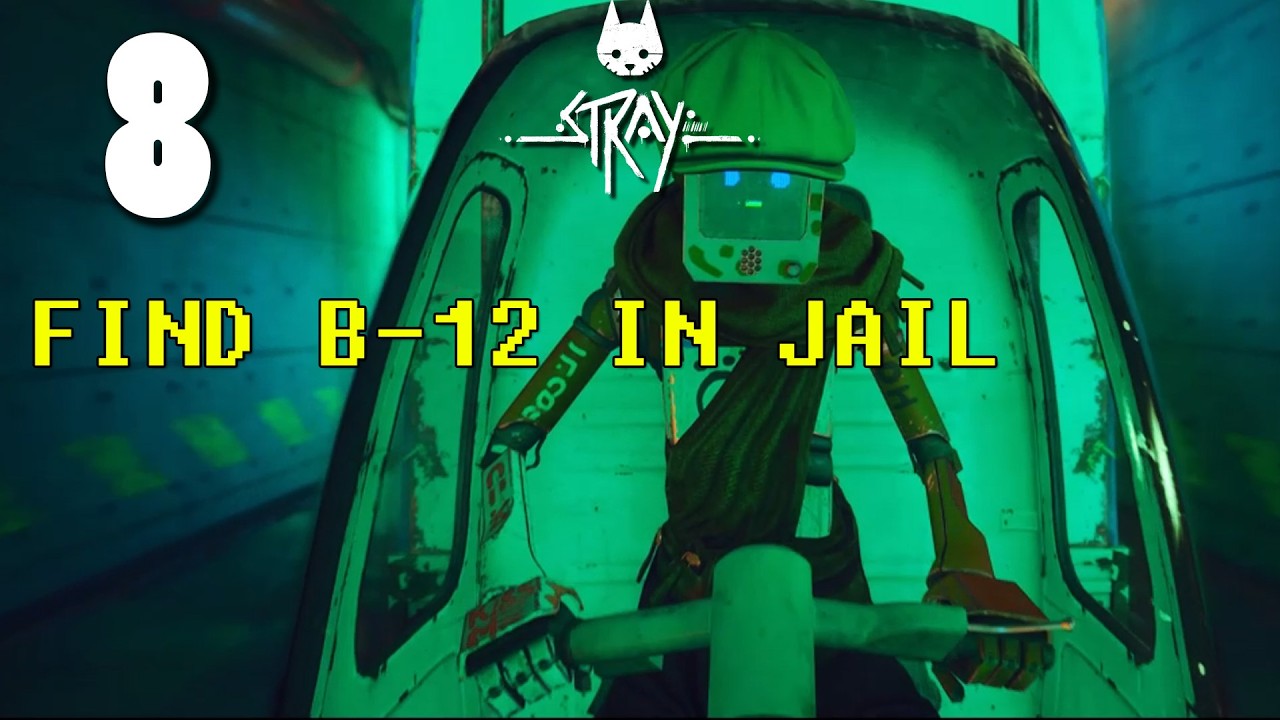 Breaking the Silence | The Emotional Escape from Stray’s Jail - (Stray Gameplay)